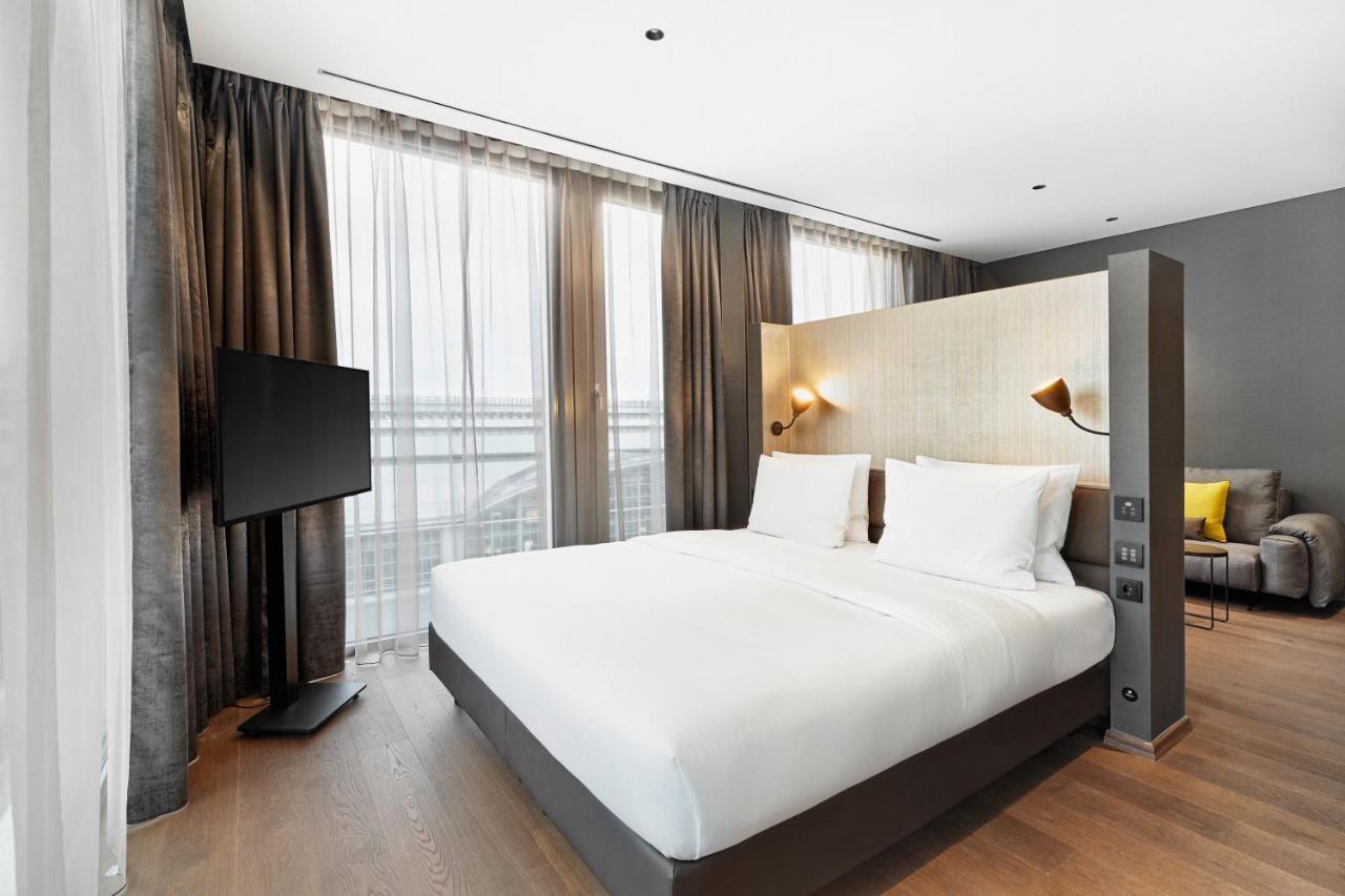 Hyperion Hotel Leipzig Exterior photo A bedroom at the hotel